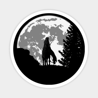 Witch King in Moon Magnet